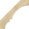 Ekena Millwork 6"W x 28"D x 28"H Balboa Rough Sawn Knee Brace, Douglas Fir BRC06X28X28BOA00RDF - alternate 2